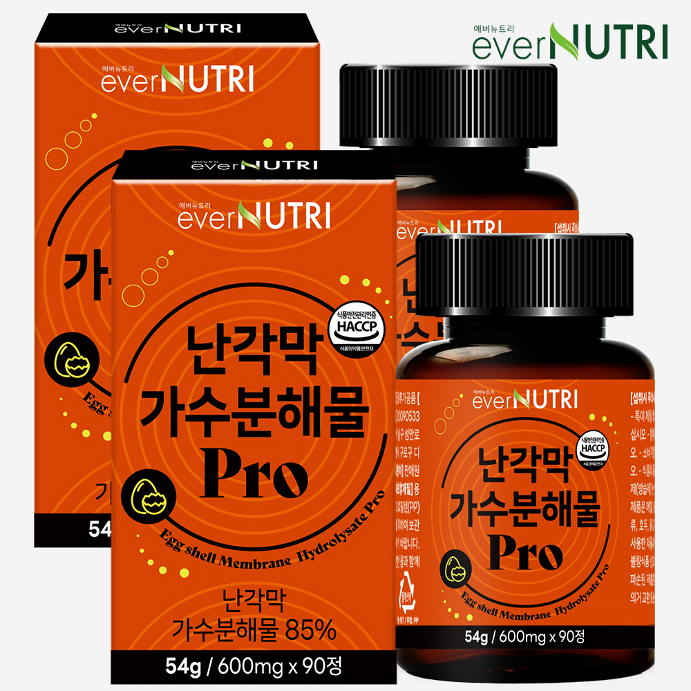 에버뉴트리 난각막 가수분해물 Pro 순도 100% 90정, 6개 - 상세 이미지 3