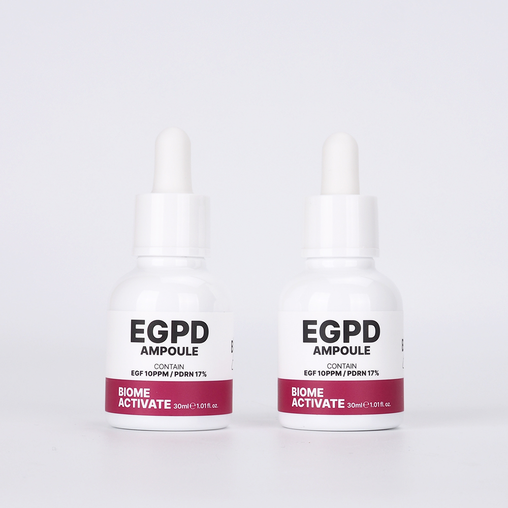 [바액] [고기능] [대용량 30ml] [2개] EGPD 앰플 /피부요철개선 도자기피부 EGF10ppm(배합한도 최대함량) 순수 PDRN 17%(170,000ppm) 탄력케어