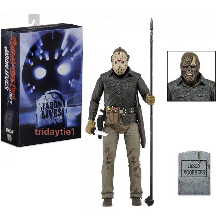 NECA 블랙데이 제이슨 디럭스 30주년 제이슨 7인치 박스 - 상세 이미지 2