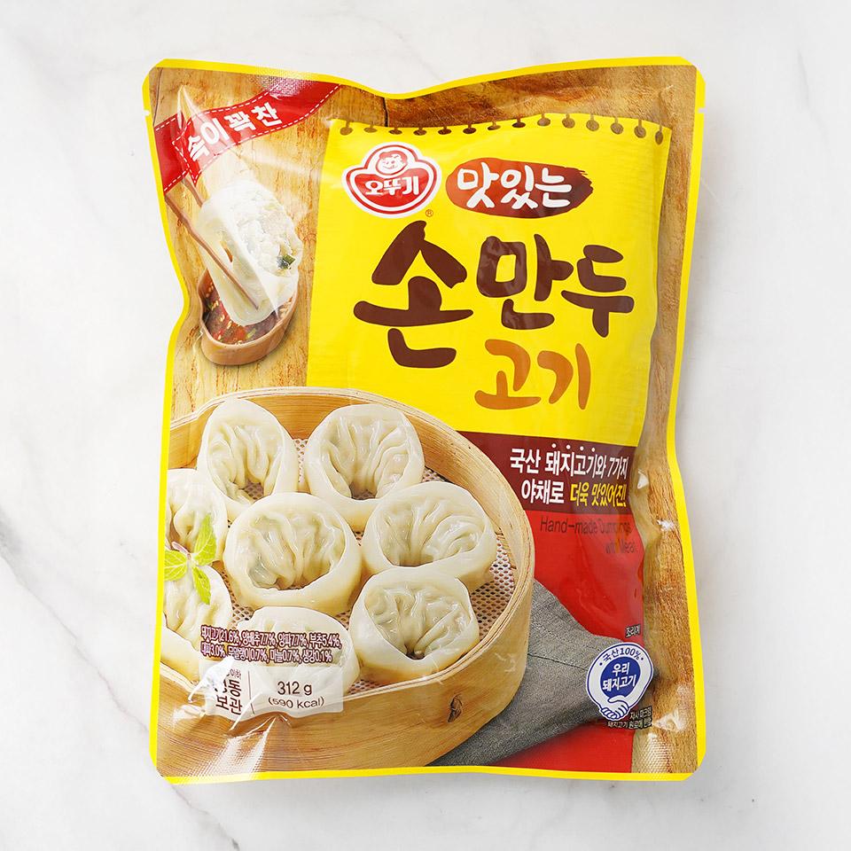 메가마트 오뚜기 손만두 고기(원팩) 312G - 상품 이미지