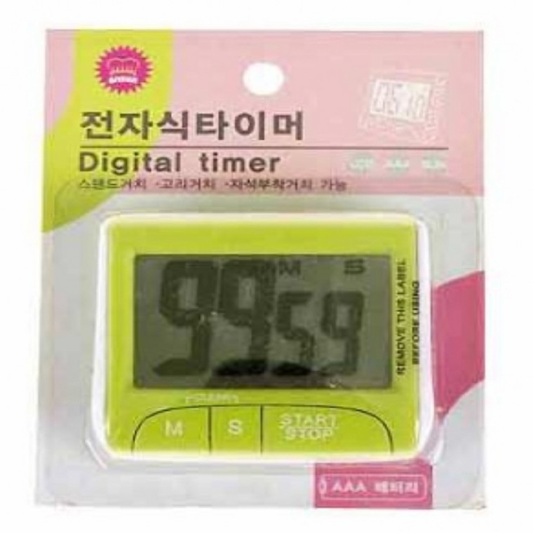 칼라 주방 타이머 튀김기 - 상품 이미지