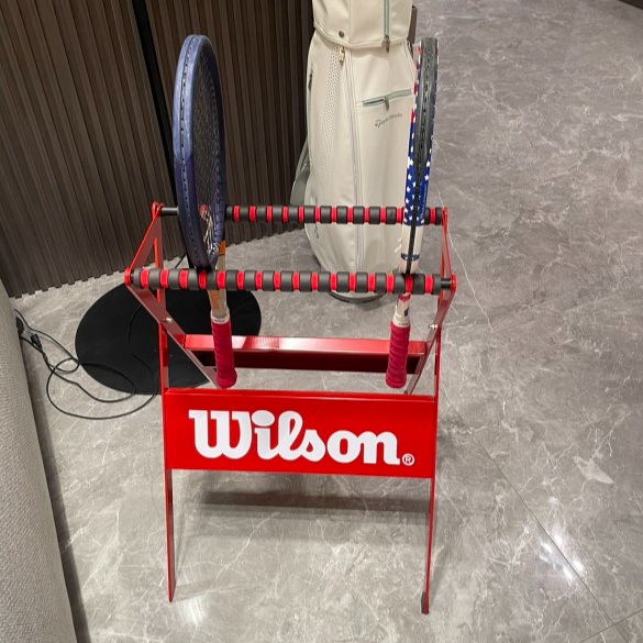 라켓 보관함 테니스라켓거치대 랙 배드민턴 스탠드 정리대 라켓걸이 체육관 클럽 학교 진열대 - 상세 이미지 3