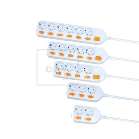 [트렌디프레소협력사]데이슬롯 멀티탭 5M 개별 멀티콘센트 안전한멀티탭