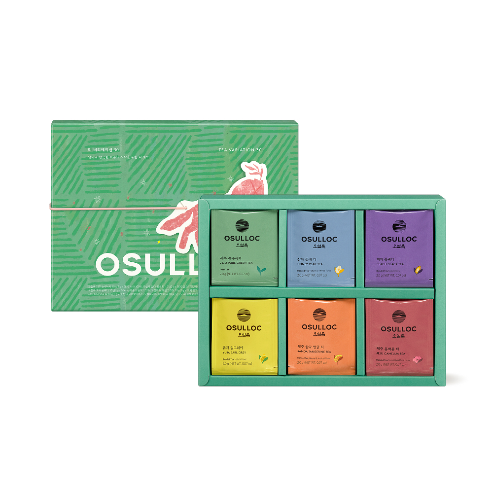 [네이버단독] 오설록 티 베리에이션 30 선물세트 (6종x5입)