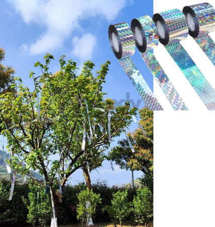 [트렌디프레소협력사]데이슬롯 비둘기 퇴치 테이프 반사 농사 양면테이프 실외기