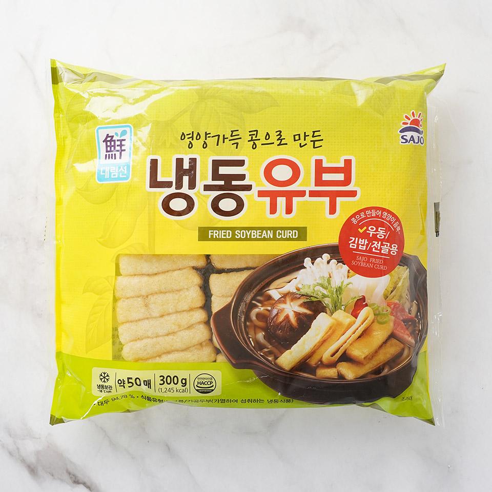 메가마트 사조대림 냉동유부 300g - 상품 이미지