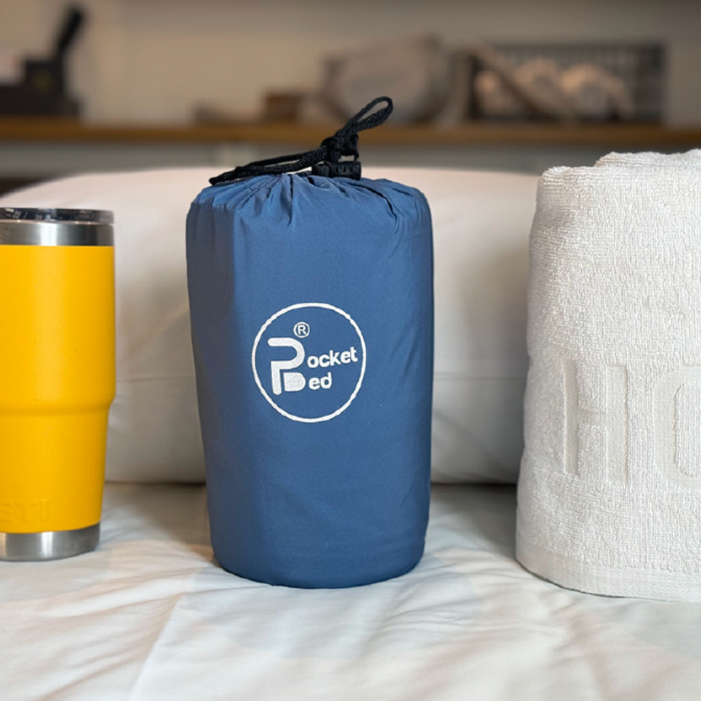 포켓베드 해외용 여행용 전기장판 프리볼트 온열 전기매트 미니