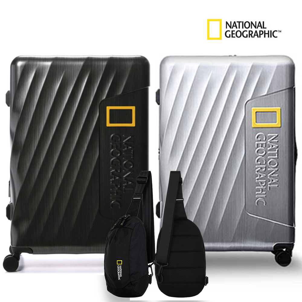 내셔널지오그래픽 여행용 캐리어세트 중형 대형 여행가방 77cm(28인치), 실버