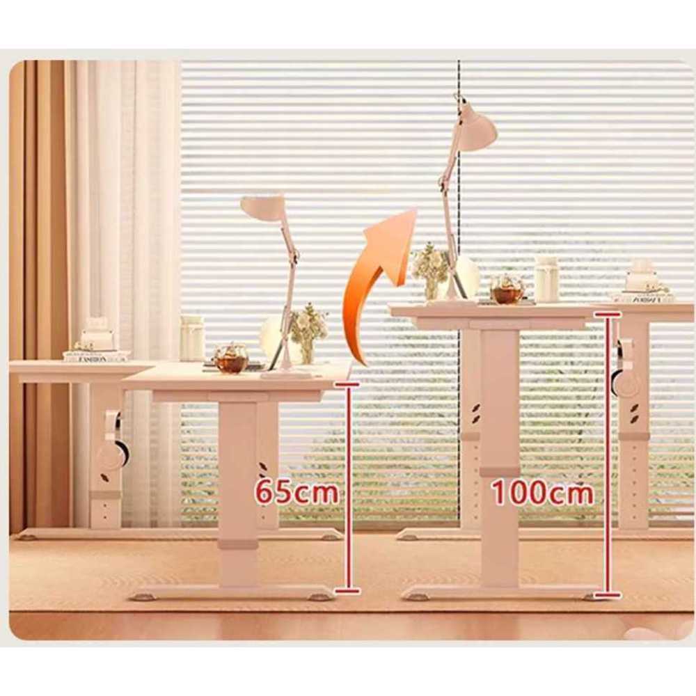 컴퓨터 책상 L자 코너형 사무실용 넓은 작업 데스크 아이보리 좌 120x100cm - 상세 이미지 3