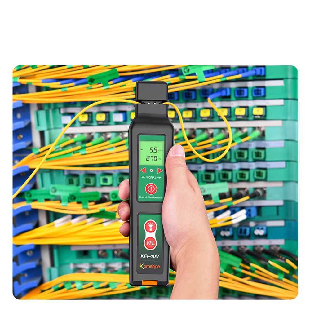 광통신 대조기 광심선 정렬 확인용 고정밀 측정 장비 KFI-40V 레드라이트 (배터리) - 상세 이미지 3