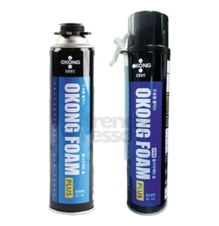 [트렌디프레소협력사]데이슬롯 우레탄폼 플러스 건용 1개 오공폼 스프레이 오공폼일반형