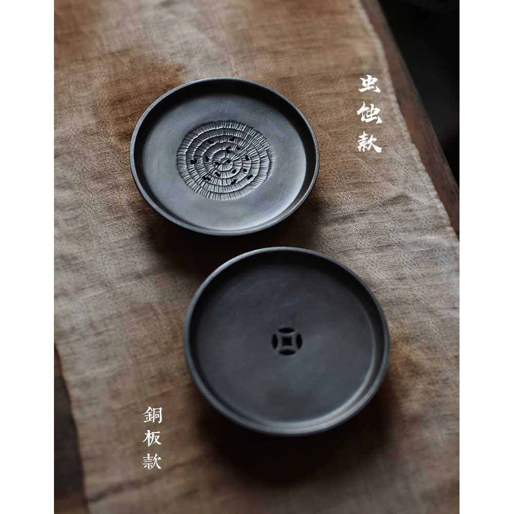 주석 개완 다도 차호 차판 물빠짐 받침 차용품 퇴수기 A 패드 - 상세 이미지 5