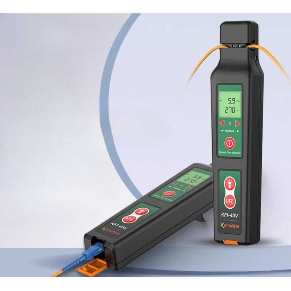 광통신 대조기 광심선 정렬 확인용 고정밀 측정 장비 KFI-40V 레드라이트 (배터리) - 상세 이미지 2