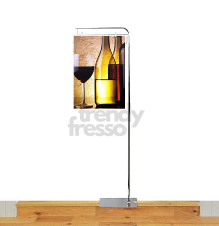 [트렌디프레소협력사]데이슬롯 철제거치대 A3A4 POP대 철제POP a3거치대