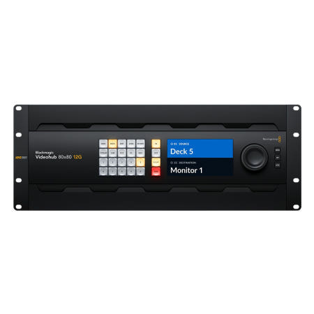 블랙매직 Videohub 80x80 12G 비디오허브 라우터