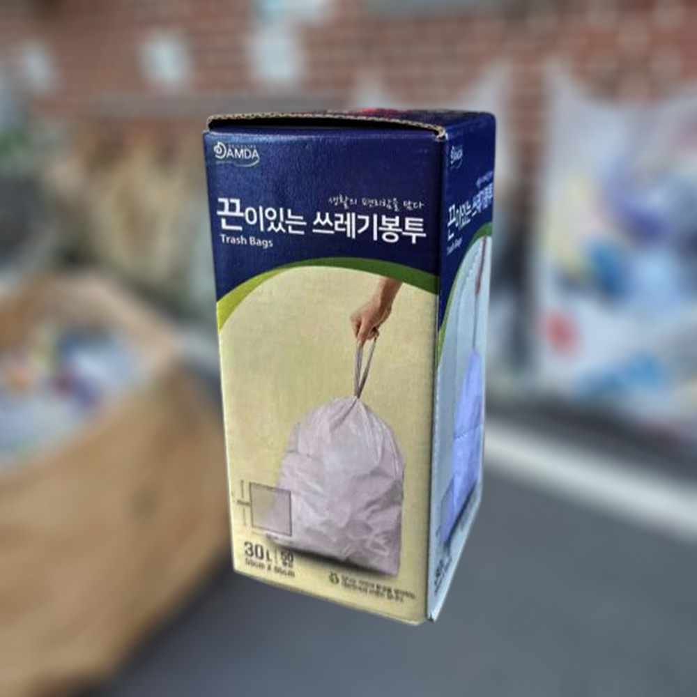 다목적 위생 쓰레기봉투 다용도 뽑아쓰는 간편 끈비닐 - 상품 이미지