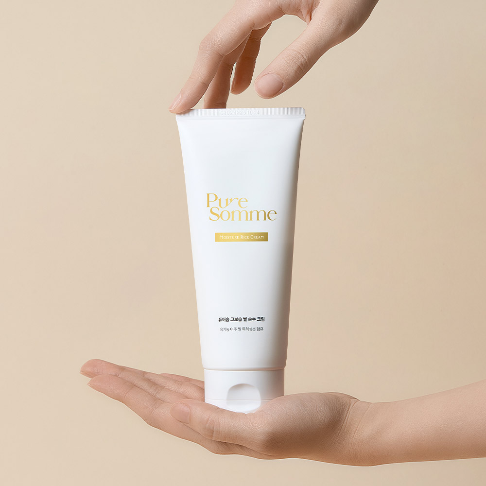 퓨어솜 신생아 베이비 키즈 고보습 유기농 여주쌀 특허 민감성 순수 크림 150ml, 1개 - 상세 이미지 3