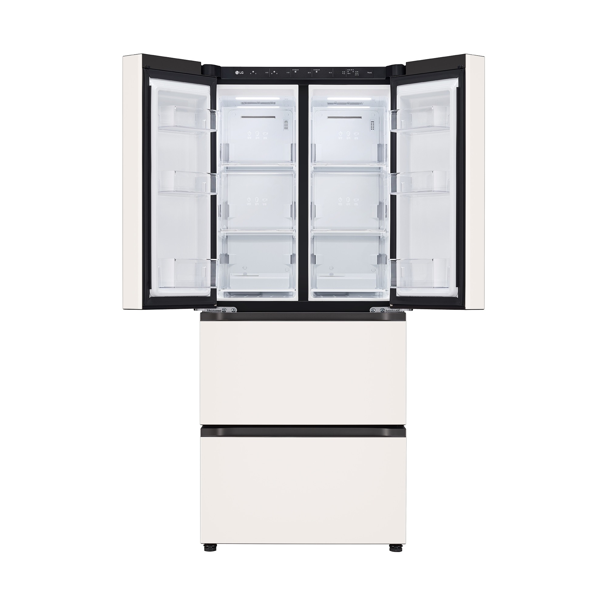 LG 디오스 오브제컬렉션 매직스페이스 냉장고 + LG 디오스 김치톡톡 (T875MEE111 + Z408MEEF23)