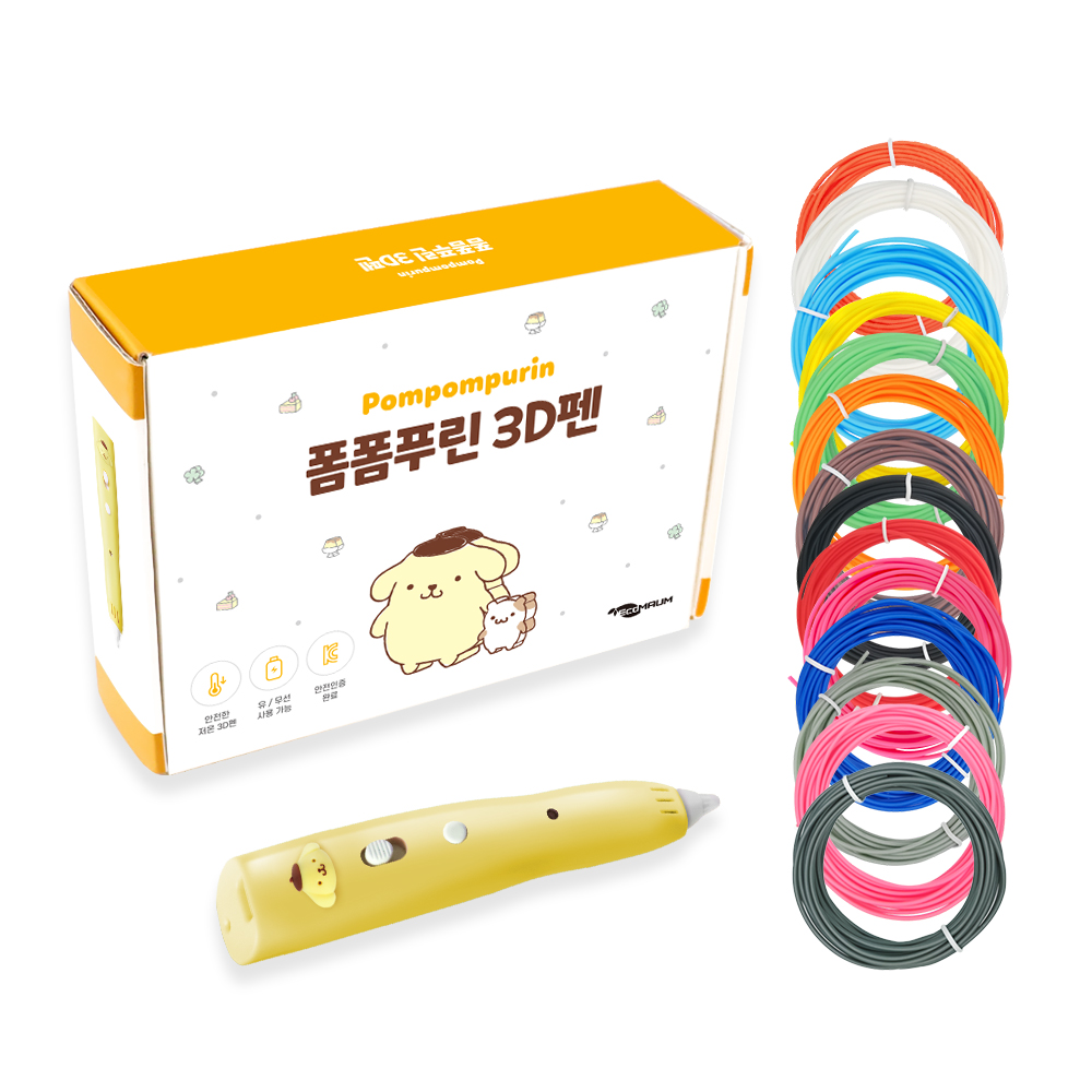 시나모롤 3D펜 필라멘트 세트 어린이3D펜 저온 쓰리디