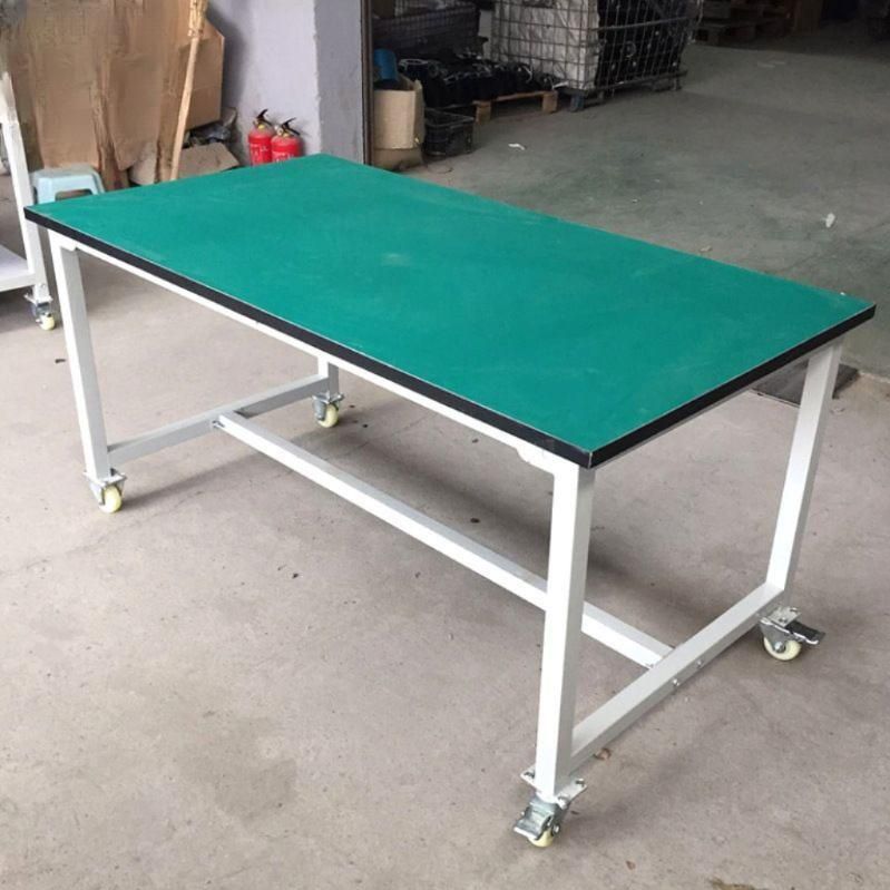 이동식작업대 제전 선반 산업용 포장대 실험실 공장 120x60x75 - 상세 이미지 2