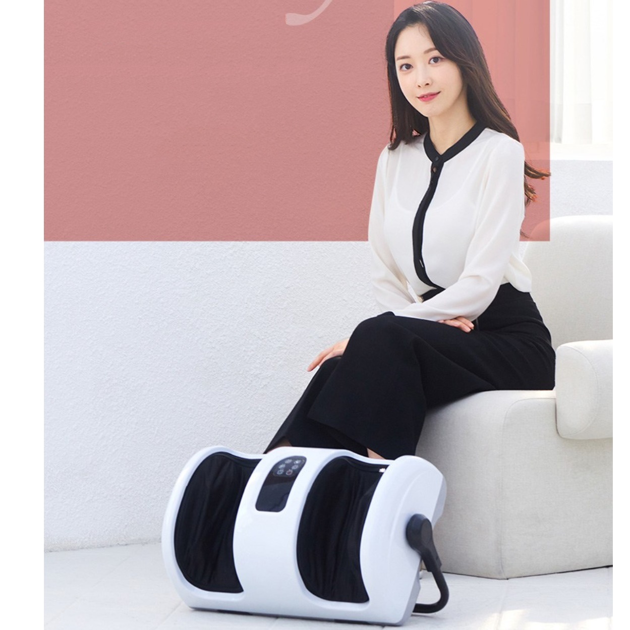 발마사지기계 발바닥마사지기 종아리 허벅지 다리 발안마기 - 상품 이미지