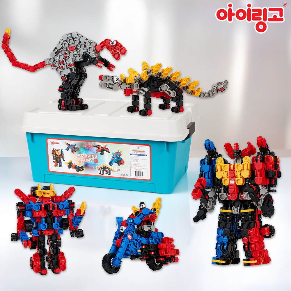아이링고 어메이징 스토리1 1070pcs 유치원교구 블럭장난감 - 상품 이미지