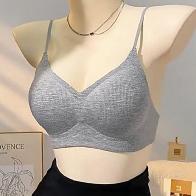 노와이어 소프트 심리스 일체형 고정 브라 3D - 메인 이미지