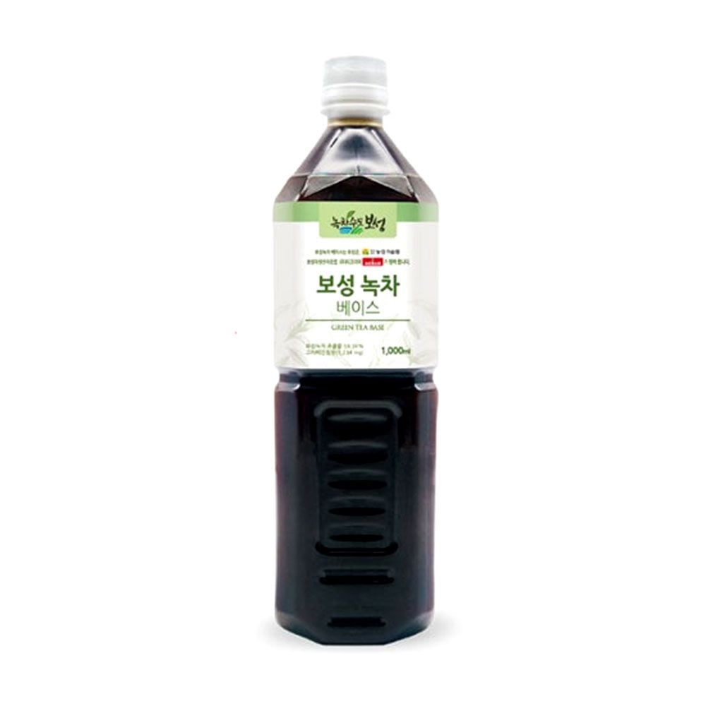 녹차수도 보성 녹차 베이스 1000ml 농축 액상녹차 - 메인 이미지