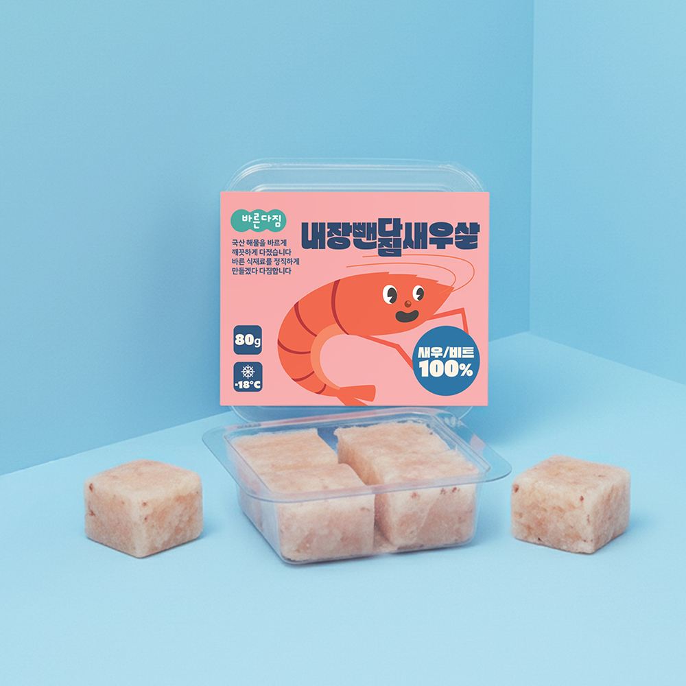 바른다짐 다짐대구살 외 10종 국내산 생선큐브 중기 후기 토핑 재료 흰살생선 체험