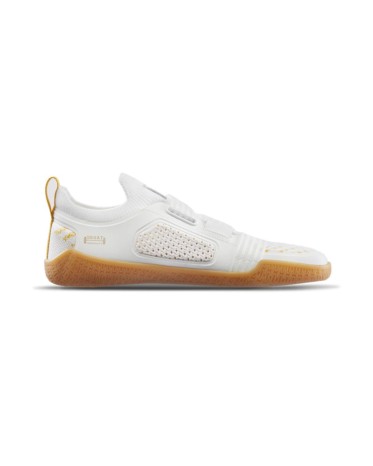TYR 드롭제로 맨발 트레이너 남성용 스쿼트 벤치 데드리프트 크로스핏 White/Gold, US 10 - 상품 이미지