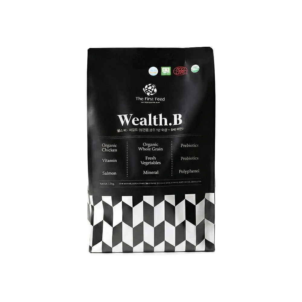 웰스비 어덜트 가수분해 저알러지 오가닉 사료 2.4kg 2개 이미지 3