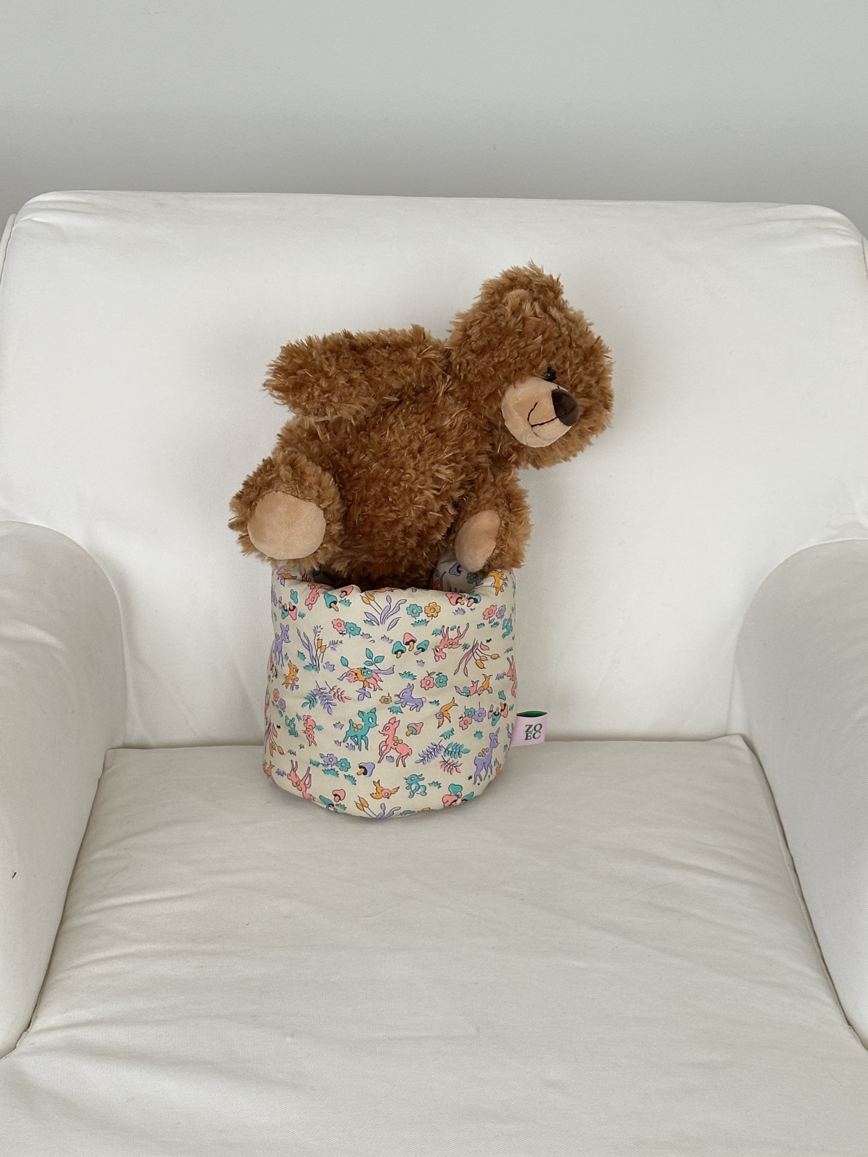 조에컴퍼니 구름 바구니 누빔 정리 수납 패브릭 천 바스켓