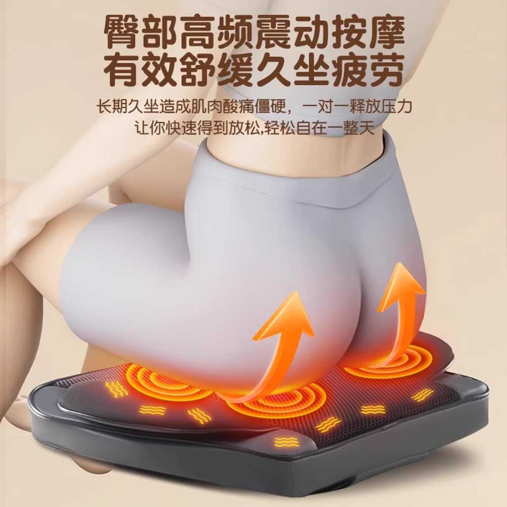 어깨 안마기 등허리 베개 무선 승모근 뒷목 초경량 - 상세 이미지 3