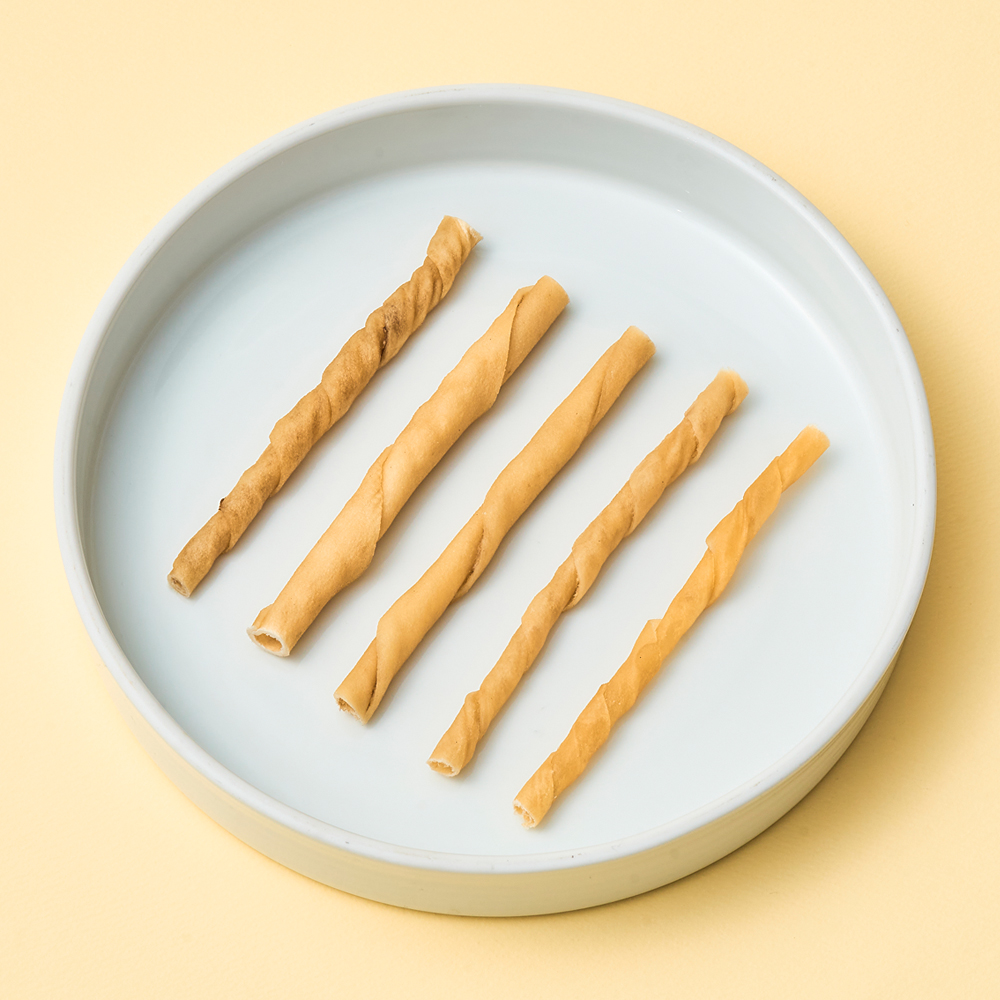 수제 강아지껌 치석제거 덴탈껌 오래먹는 개껌 한우우피 퓨어플레인츄잉, 35g, 2개 - 상세 이미지 2