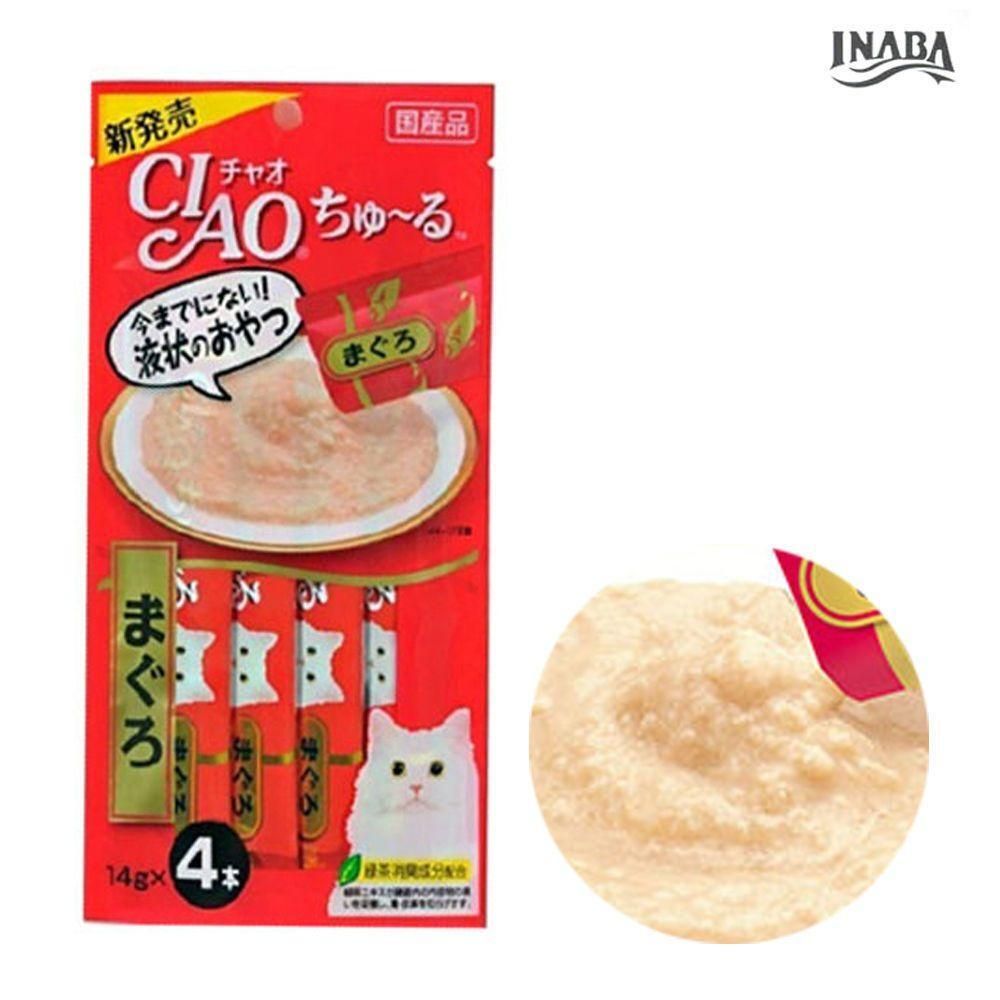 이나바 챠오츄루 참치 14g (4p) (SC-71) (고양이간식) - 메인 이미지