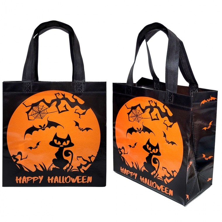 오키도키 할로윈부직포구디백 (10매) - 상품 이미지