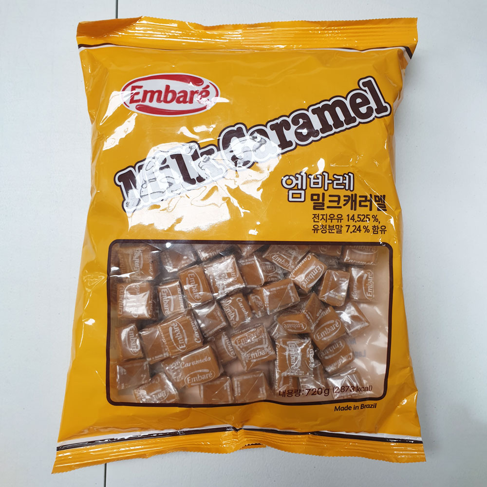 Embare 엠바레 앤 밀크 캐러멜 밀크, 720g, 1개 - 상품 이미지
