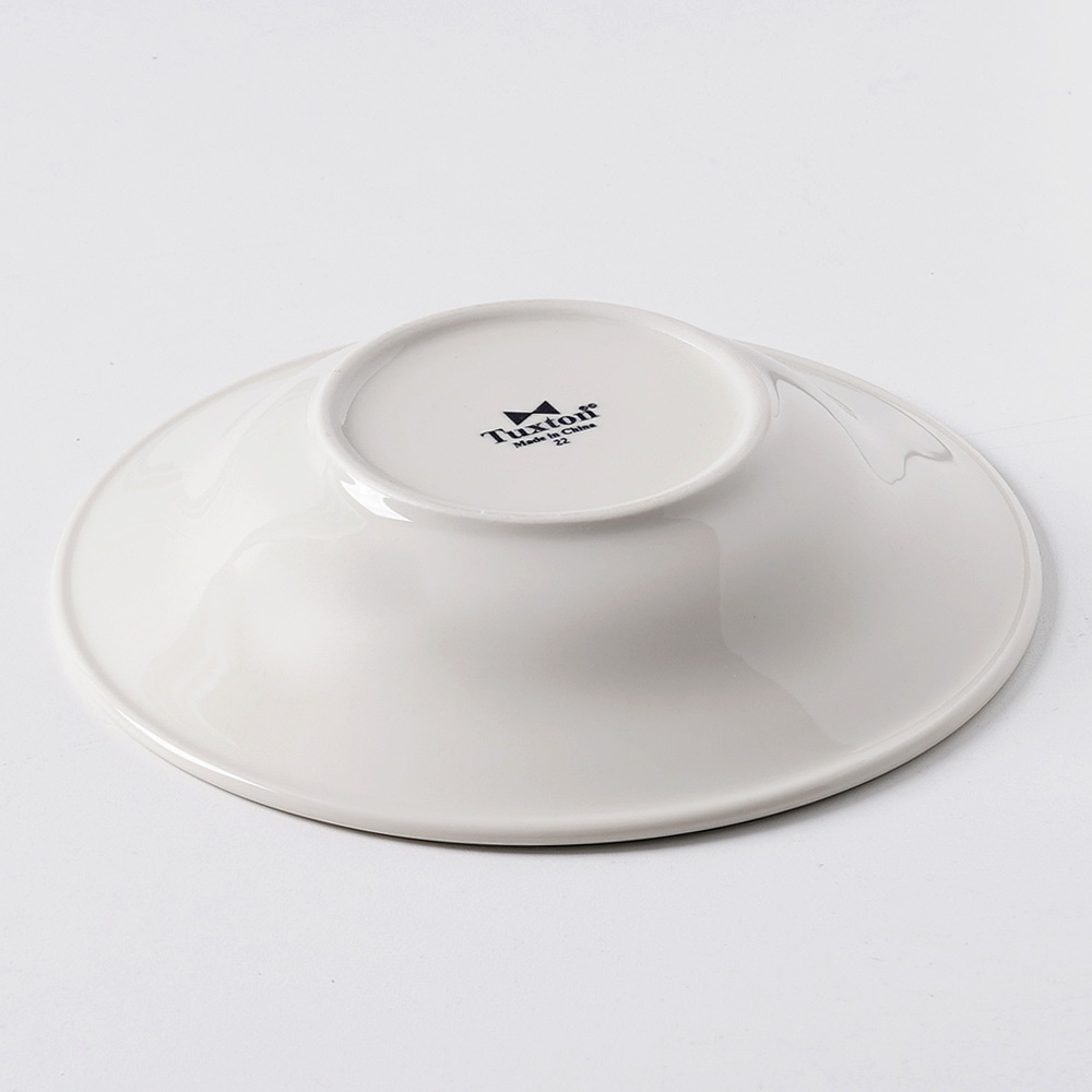 턱스톤 파스타 접시 샐러드 볼 리조또 볶음밥 카레 그릇 22.4cm, 그린베이 - 상세 이미지 4