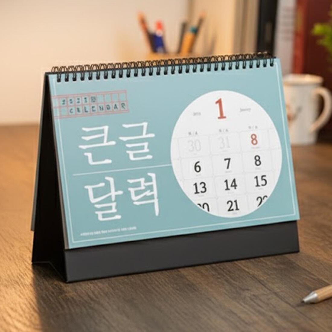 2026년 옛날 탁상달력 큰글씨 책상 달력 사무실 스케줄 메모 부모님 대형 데스크 캘린더 - 상세 이미지 3
