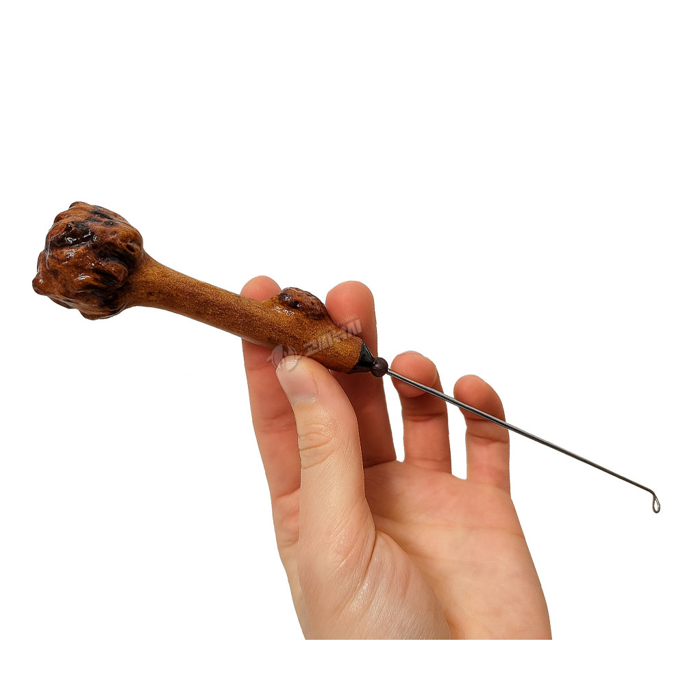 옹이목 수제 바늘빼기 20cm 붕어 중층 낚시 바늘 제거기 훅 디스고저 - 상세 이미지 2