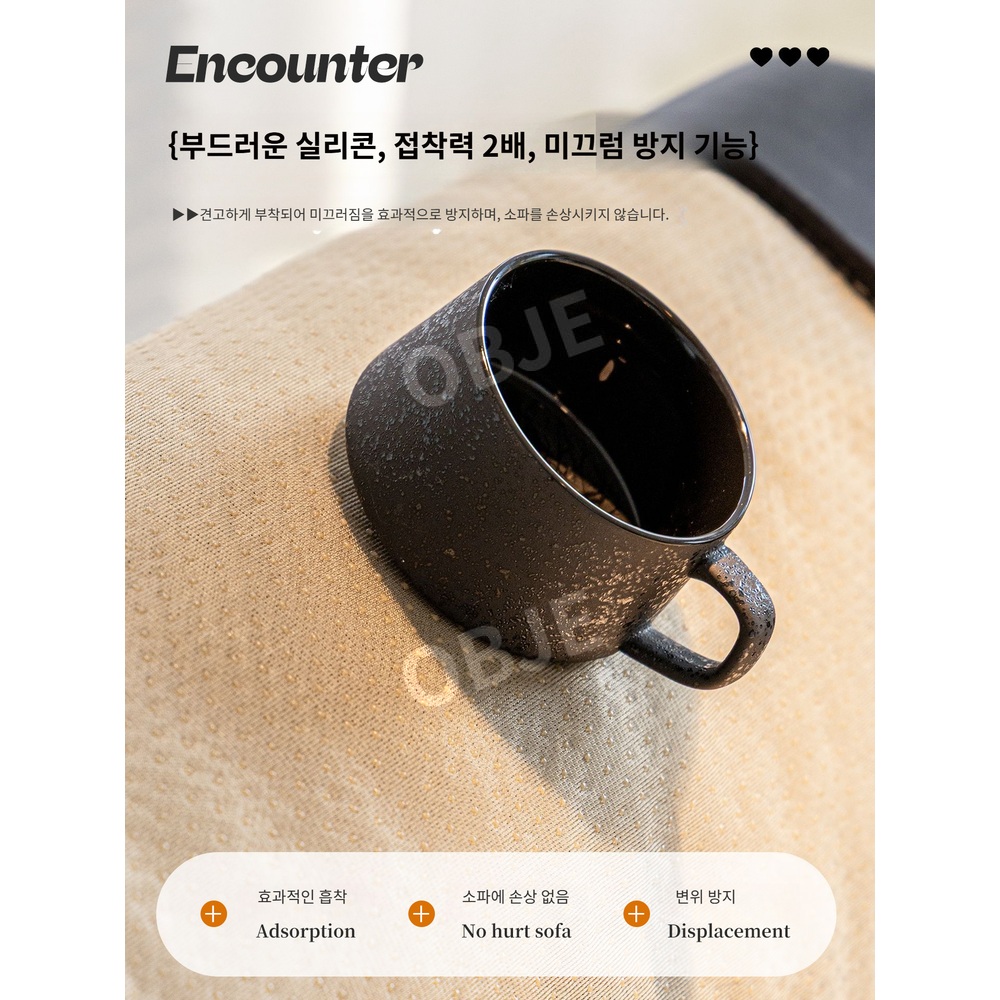 플러시 소파 패드 미끄럼방지 커버 쿠션 - 상세 이미지 5