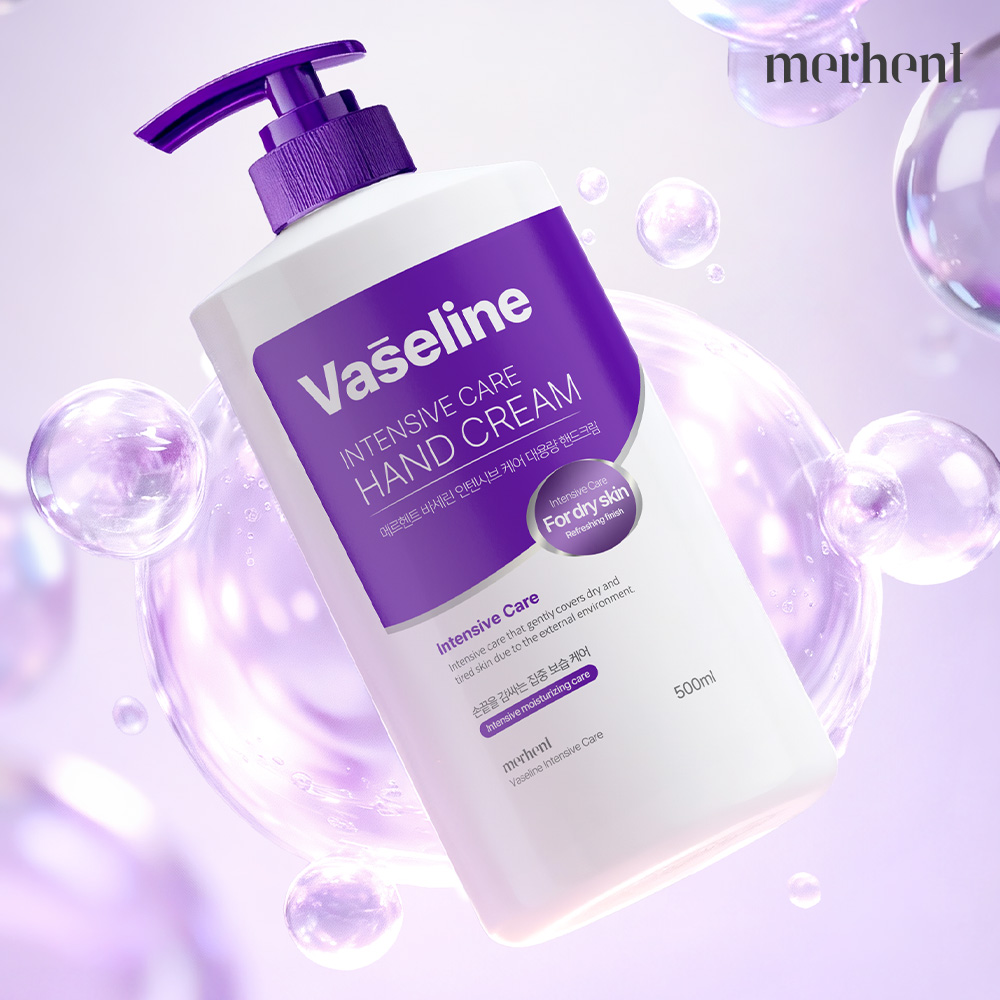 1+1 메르헨트 인텐시브 대용량 바세린 핸드크림 500ml 핸드로션 퍼퓸 고보습 향좋은