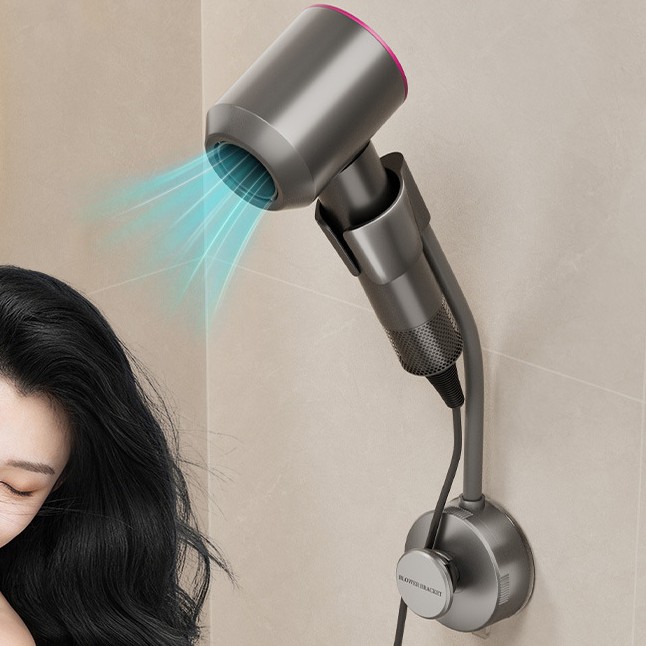 [괴물 흡착력] 모든 드라이기 호환 가능한 5세대 브리즈온 드라이기 거치대 - 상품 이미지
