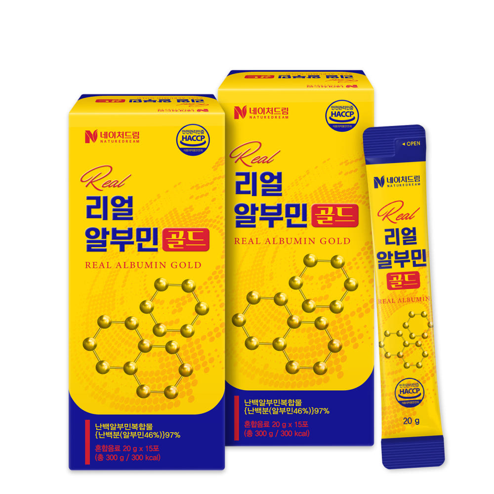 네이처드림 리얼 알부민 골드 2박스