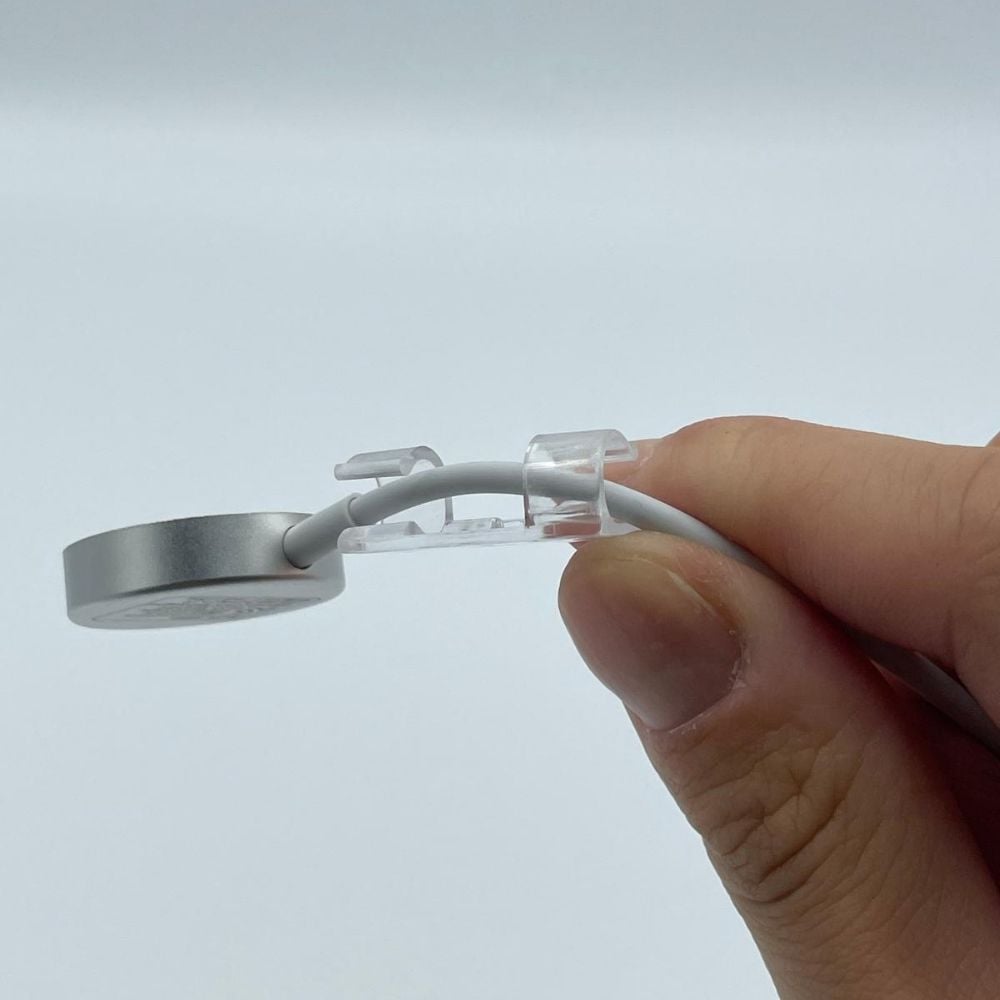 케이블 USB 전선 고정 클립 홀더 선정리 투명 소 - 상품 이미지