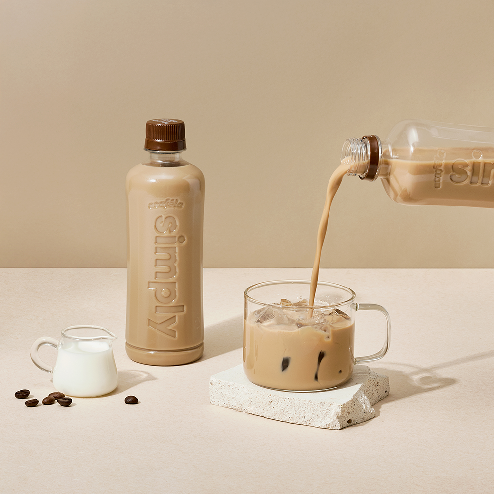빙그레 아카페라 심플리 로어슈거 라떼, 400ml, 20개 이미지 3
