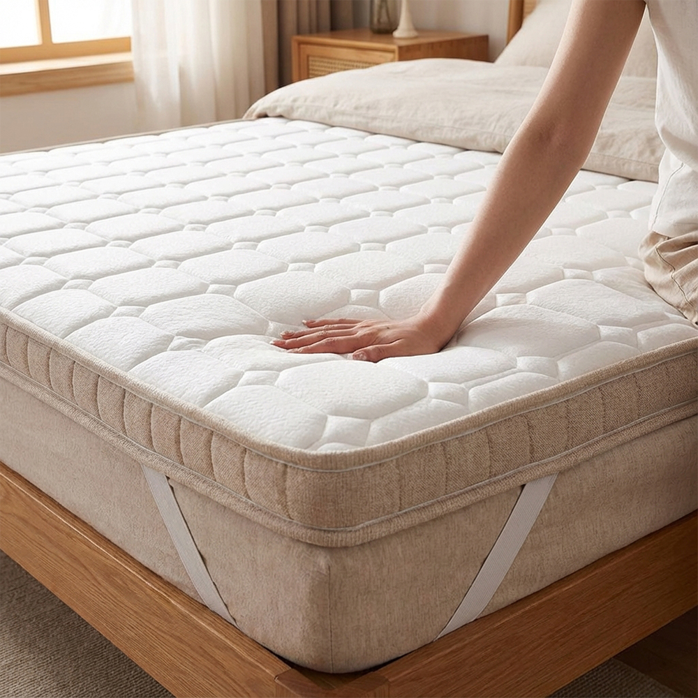 올인홈 토퍼 매트리스 침대 거실 바닥 수면매트 5세대 포켓 스프링 SS 5CM