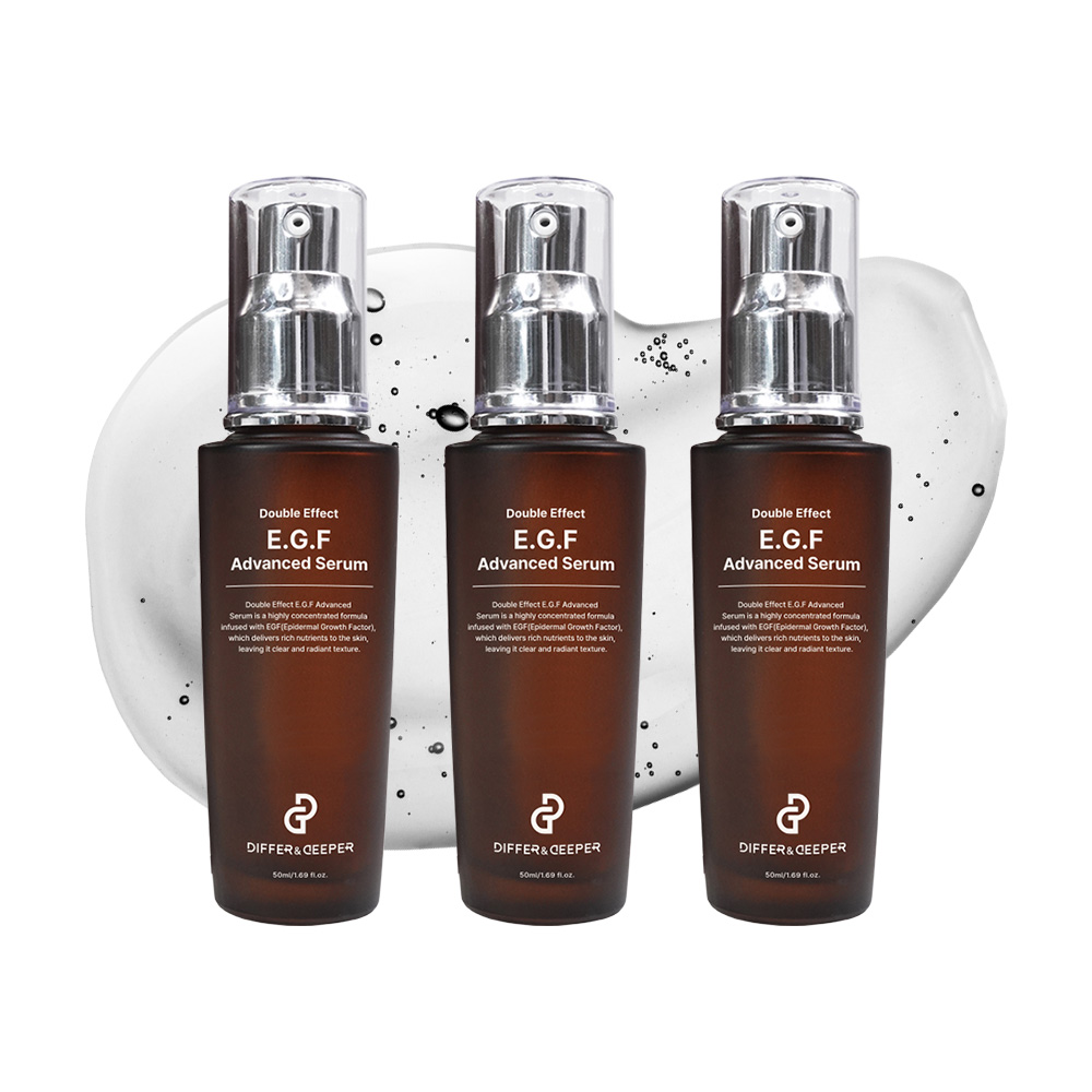 디퍼앤디퍼 더블이펙트 이지에프 잡티 흔적 개선 고농축 세럼 50ml, 3개 - 상품 이미지