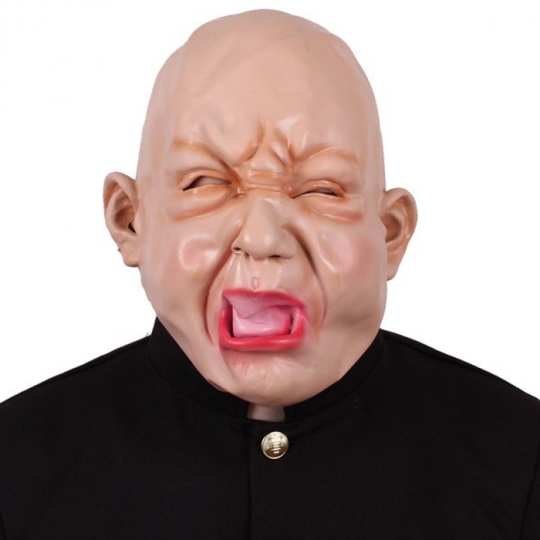 우는빠박이가면 파티가면 이벤트가면 할로윈가면 - 상품 이미지