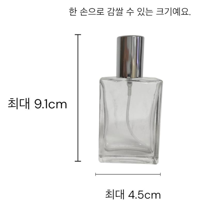 깨끗한 리필형 향수 공병 30mL - 상세 이미지 4